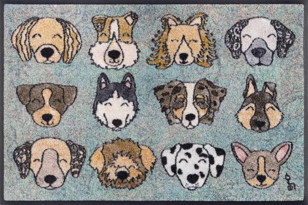 Fussmatte „Glückshunde“